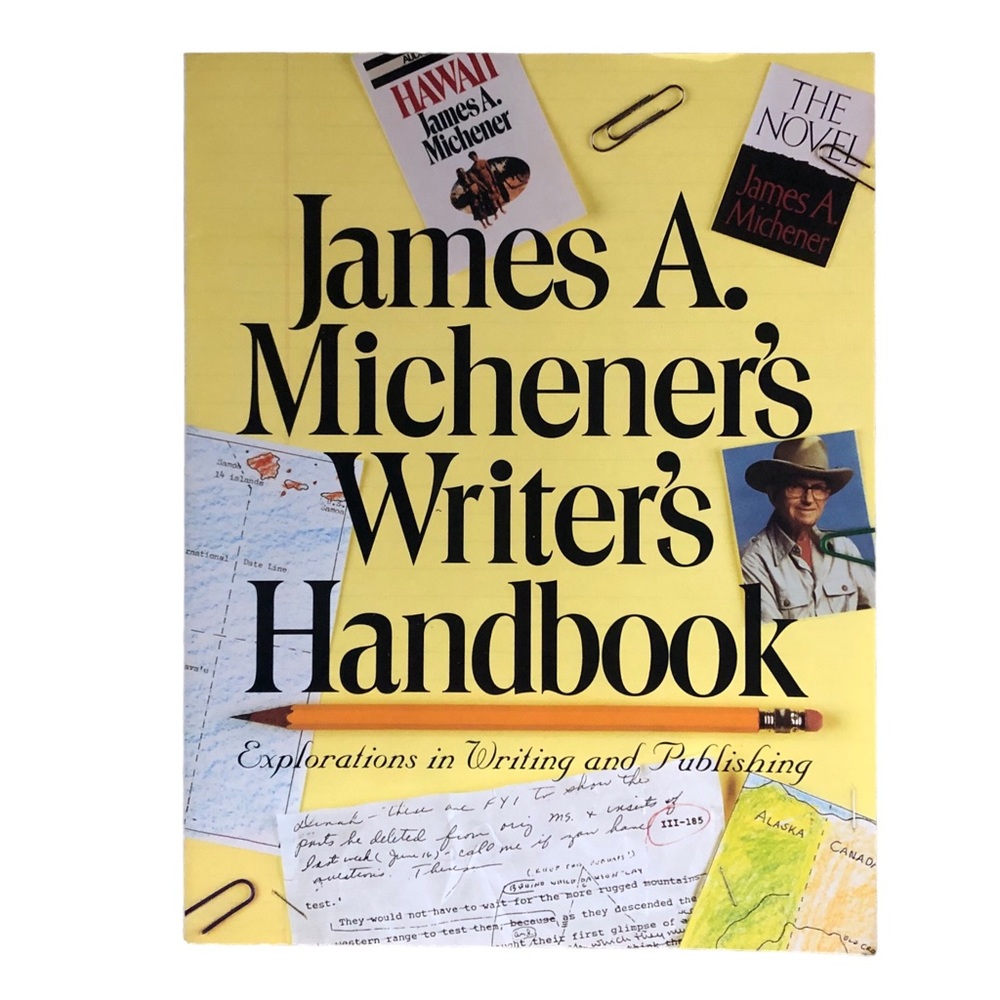 James A. Michener’s Writer’s Handbook Nonfiction Rare First Edition Book